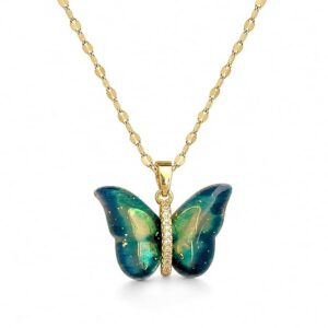 Crushly Jewels Butterfly Pendant